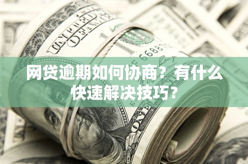 武汉网贷逾期如何协商？有什么快速解决技巧？