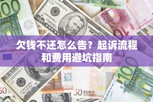 武汉欠钱不还怎么告?起诉流程和费用避坑指南 武汉欠钱不还怎么告?起诉流程和费用避坑指南