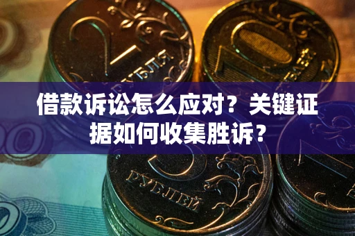 武汉借款诉讼怎么应对？关键证据如何收集胜诉？